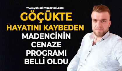 Göçükte hayatını kaybeden madencinin cenaze programı belli oldu