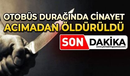 Otobüs durağı karıştı: 1 kişi bıçaklanarak öldürüldü