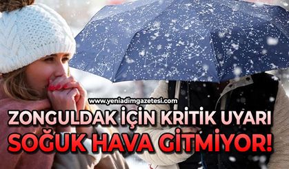 Zonguldak için kritik uyarı: Soğuk hava gitmiyor!