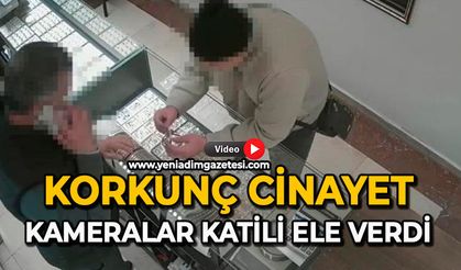 Korkunç cinayet: Kameralar katili ele verdi