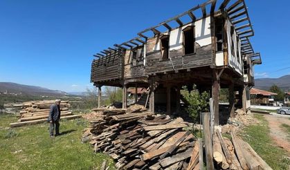 Yıkılma tehlikesi bulunan tescilli tarihi konak için yıkım kararı