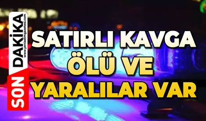 Satırlı kavga: Ölü ve yaralılar var