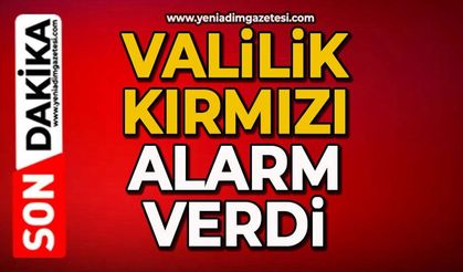 Valilikten kritik uyarı: Çok dikkatli olun