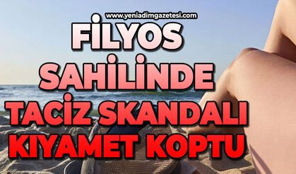 Filyos sahilinde taciz: Kıyamet koptu