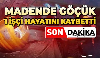 Maden ocağında göçük: 25 yaşındaki işçi hayatını kaybetti