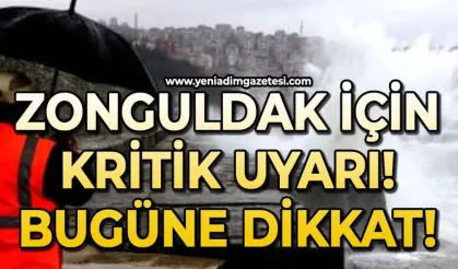 Zonguldak dikkat: Bugün çok şiddetli geliyor