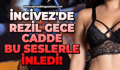İncivez'de rezil gece: Cadde bu seslerle inledi!