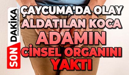 Çaycuma'da olay: Aldatılan koca adamın cinsel organını yaktı