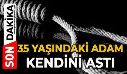 Zonguldak'ta 35 yaşındaki Mehmet Cebeci kendini astı