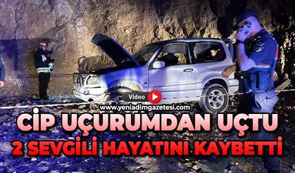 Cip 15 metrelik uçurumdan uçtu: 2 sevgili hayatını kaybetti