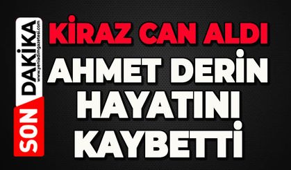 Kiraz can aldı: Ahmet Derin hayatını kaybetti