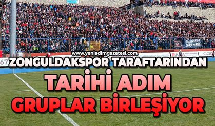 Zonguldakspor taraftarından tarihi adım: Gruplar birleşiyor