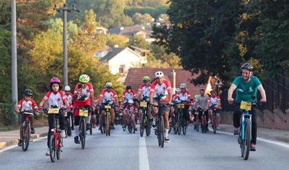 Kandıra'nın 90 kilometrelik sahil rotasında pedal heyecanı