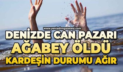 Denizde can pazarı: Ağabey öldü, kardeşinin durumu ağır
