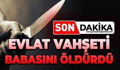 Tartıştığı babasını öldürdü