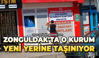 Zonguldak'ta o kurum yeni yerine taşınıyor