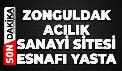 Zonguldak'ta Acılık Sanayi Sitesi yasta