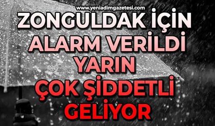Uyarı az önce yapıldı: Zonguldak'ta kuvvetli yağış bekleniyor!