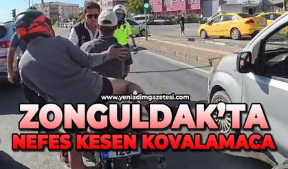 Zonguldak'ta nefes kesen kovalamaca