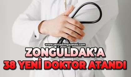 Zonguldak'a 38 yeni doktor atandı