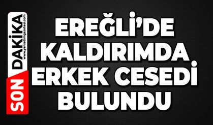 Ereğli'de kaldırımda bir kişi ölü bulundu