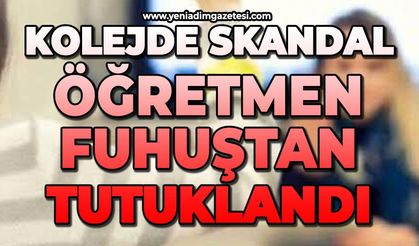 Kolejde skandal olay: Öğretmen tutuklandı