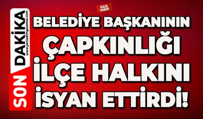 Belediye Başkanının çapkınlığı ilçe halkını isyan ettirdi!