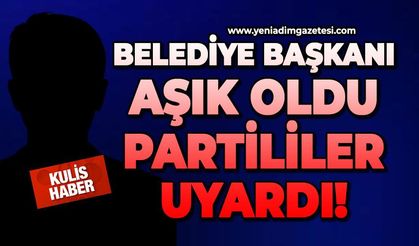 Belediye Başkanı aşık oldu, partililer uyardı!