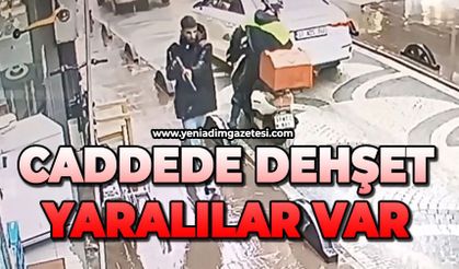 Etrafa ateş açıp, 4 kişiyi yaraladı