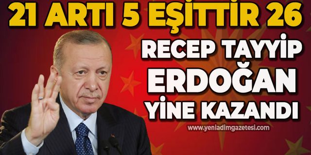 Türkiye seçimini yaptı: Recep Tayyip Erdoğan yine kazandı