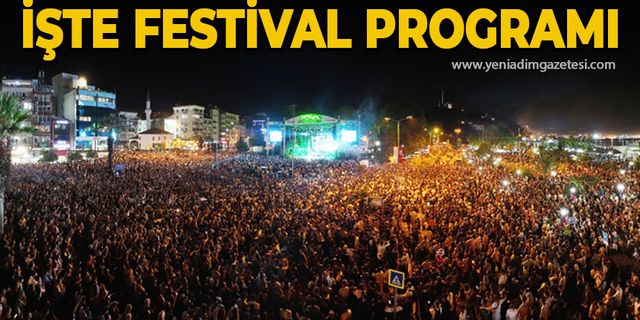 İşte Festival Programı