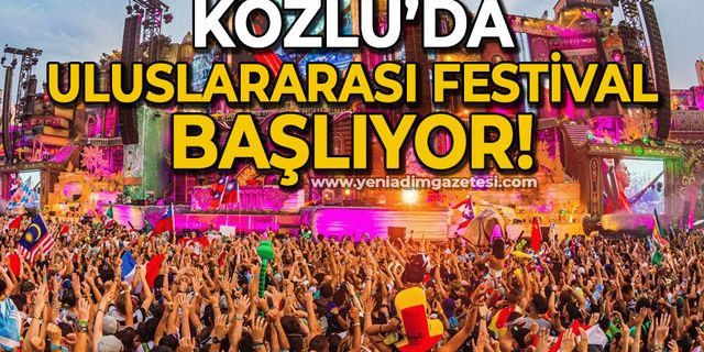 Kozlu'da Uluslararası Kültür ve Spor Festivali başlıyor!