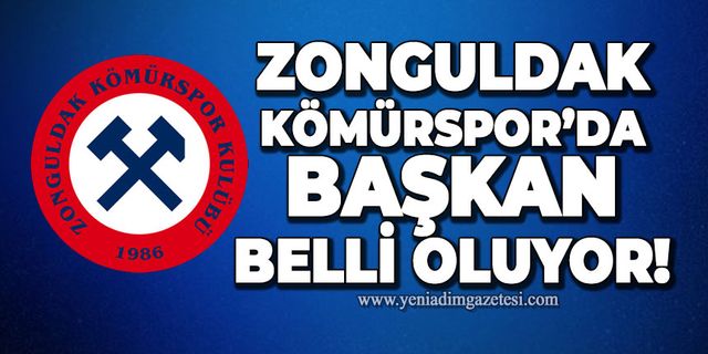 Zonguldak Kömürspor'da başkan belli oluyor!