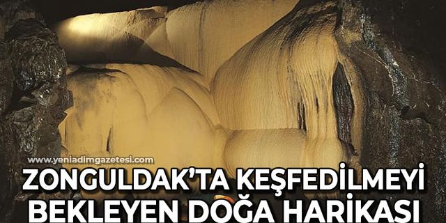 Zonguldak'ta keşfedilmeyi bekleyen bir doğa harikası: Kızılelma-Cumayanı Mağarası