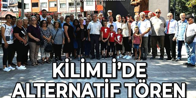 Kilimli'de 30 Ağustos Zafer Bayramı alternatif töreni