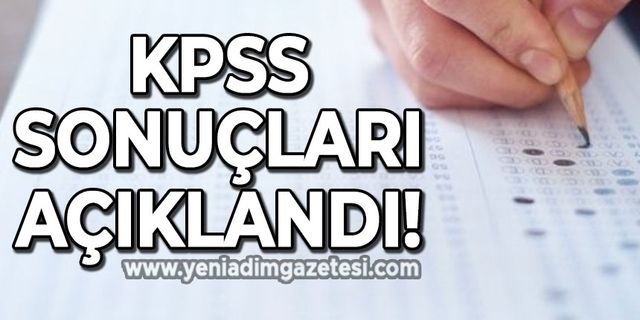 KPSS sonuçları açıklandı: Sınav sonucu nasıl öğrenilir?