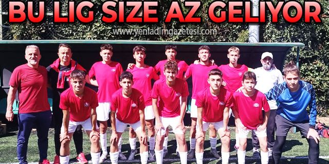 Bu lig size az geliyor: Zonguldak Kömürspor 18 golle geçti