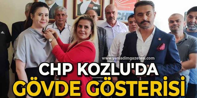 CHP Kozlu'da gövde gösterisi