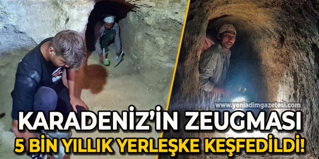 5 bin yıllık yerleşke keşfedildi!