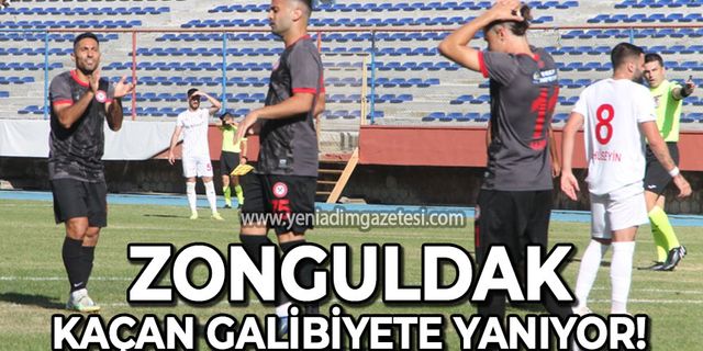Zonguldak Kömürspor kaçan galibiyete yanıyor!