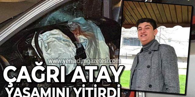 Çağrı Atay trafik kazası sonucu yaşamını yitirdi