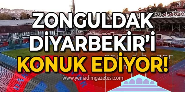 Zonguldak Kömürspor Diyarbekirspor'u konuk ediyor