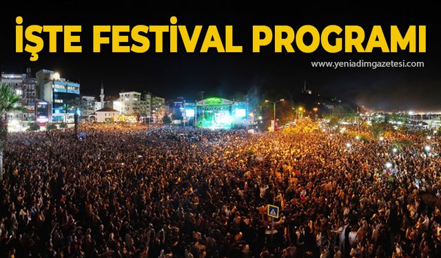 İşte Festival Programı
