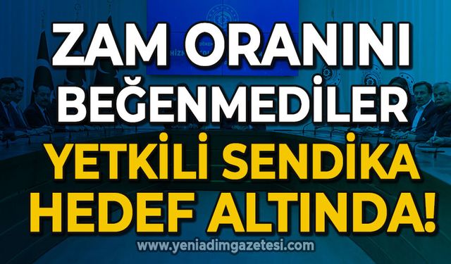 Zammı beğenmediler: Yetkili sendikayı suçladılar!