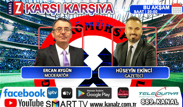 Karşı Karşıya bu akşam 20:00'de KANAL Z ekranlarında