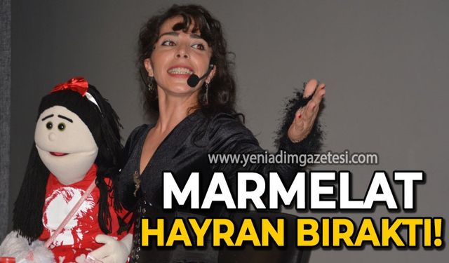 "Marmelat" gösterisi çocukları kendine hayran bıraktı!