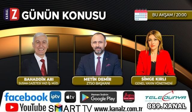 Metin Demir KANAL Z'ye konuk oluyor: Hedeflerini anlatacak