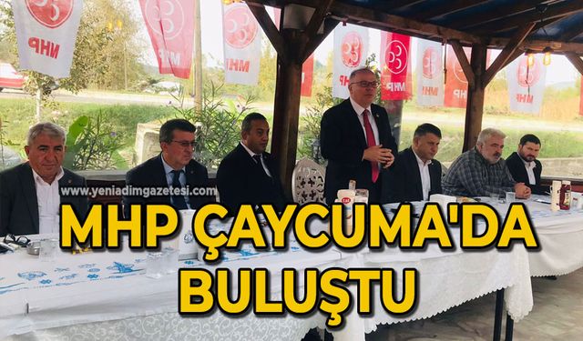 MHP Çaycuma'da buluştu