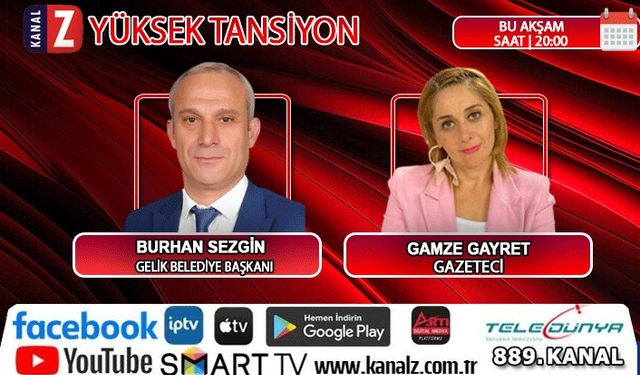 Yüksek Tansiyon bu akşam KANAL Z ekranlarında