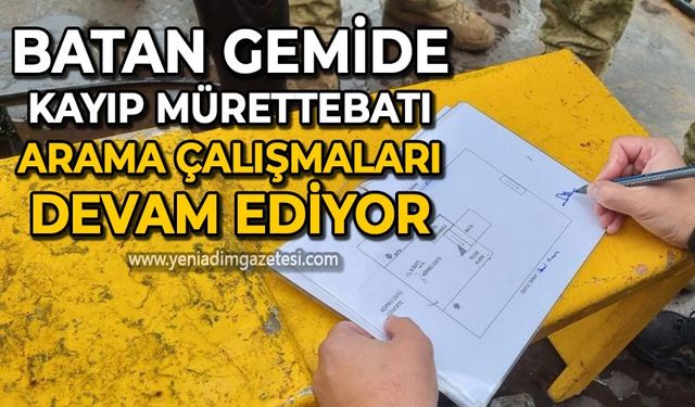Zonguldak'ta kayıp mürettebat aranıyor: Çalışmalar hızla devam ediyor